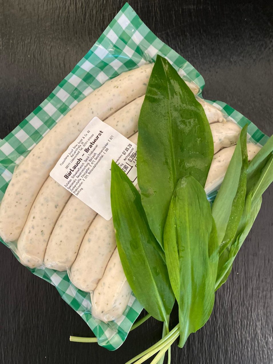 Bärlauch Bratwurst Rezepte, Bärlauch Bratwurst 6 Stück